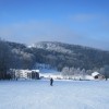 Blaue Abfahrt am Brotjackelriegellift!