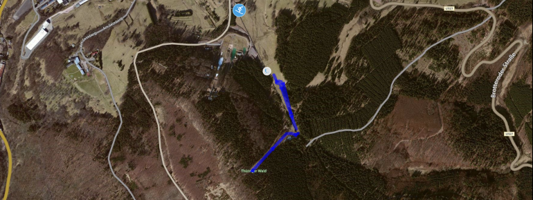 Plan Botterode - Skilift am Seimberg