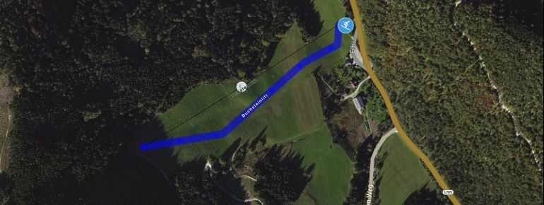 Pistenplan Buchsteinlift St Gallen