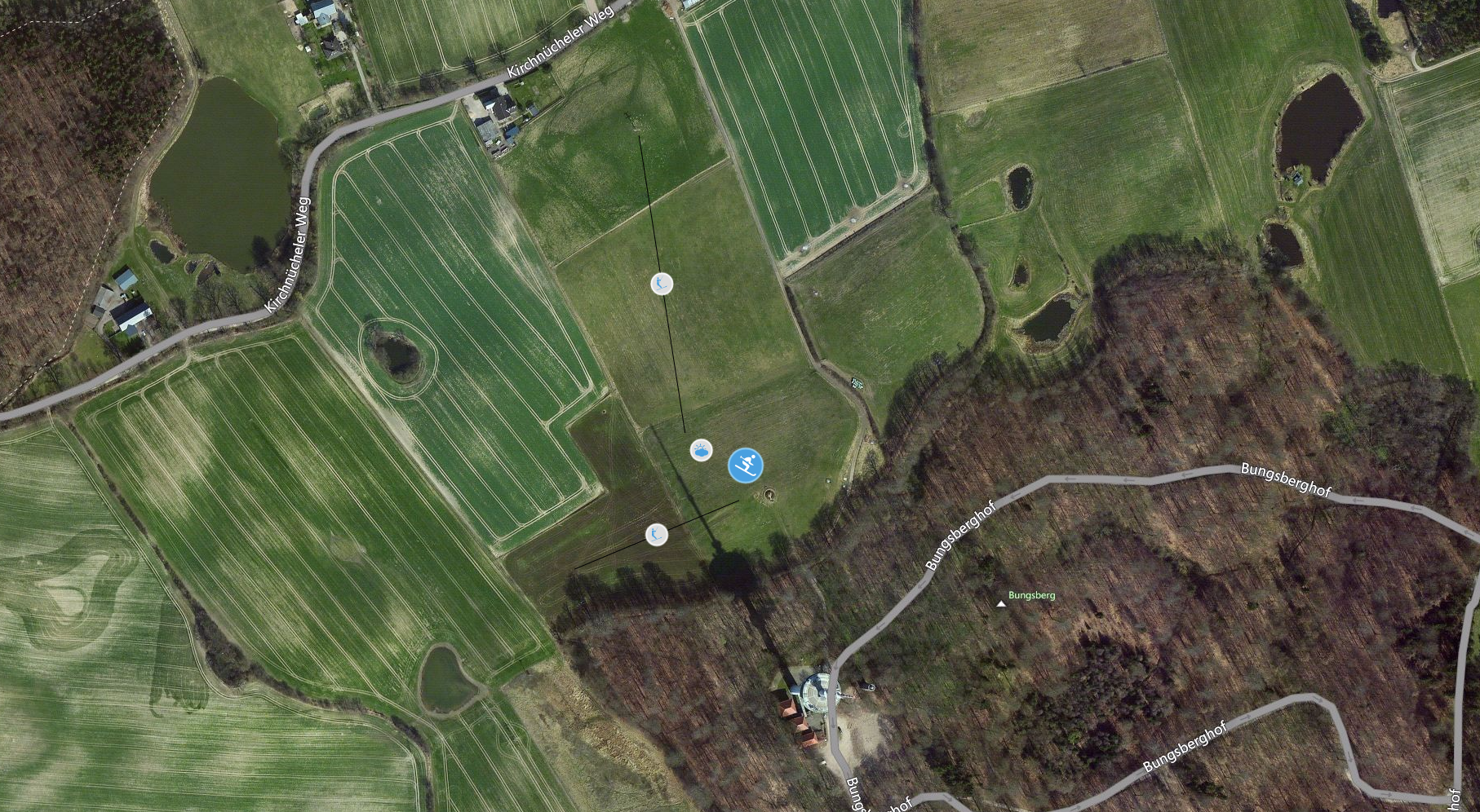 Lage Skilift Bungsberg