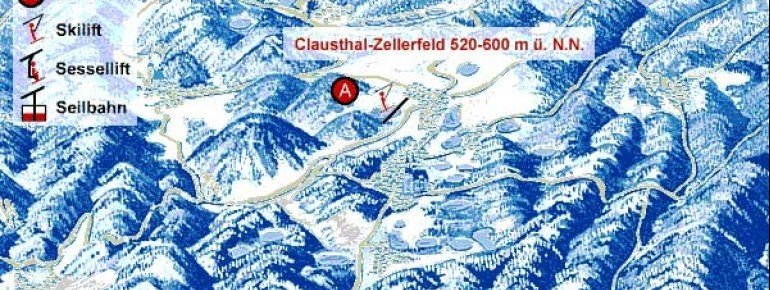 Pistenplan Clausthal Zellerfeld