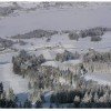 Blick von oben auf zwei der drei Wertacher Pisten