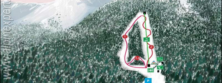 Pistenplan Busteni - Kalinderu