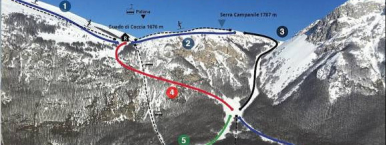 Pistenplan Campo di Giove