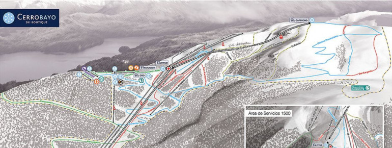 Pistenplan Cerro Bayo