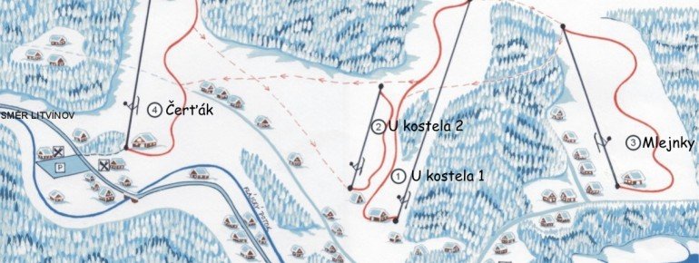 Pistenplan Cesky Jiretin