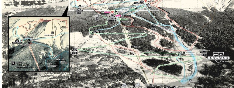 Pistenplan Chapelco