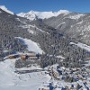 Blick auf das Skigebiet Christlum in Achenkirch