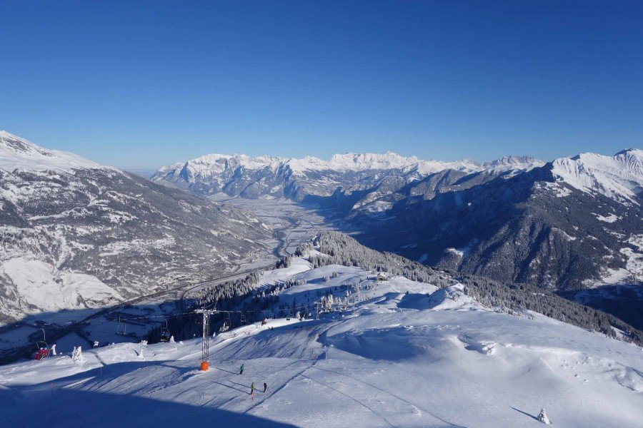 Aussicht vom Dreibündenstein