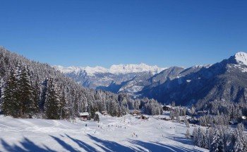 Hochebene Brambrüesch mit Skilift