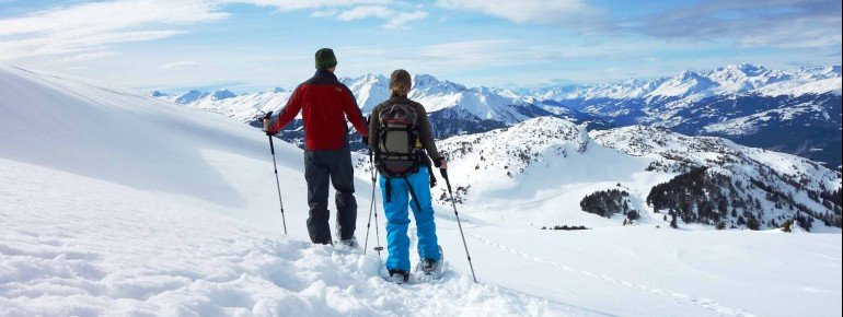 Schneeschuh-Rundtour am Dreibündenstein