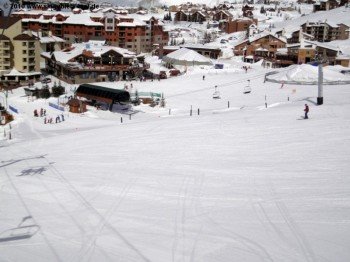 Die Pisten im unteren Bereich des Skigebiets sind fast ausnahmslos auch für weniger geübte Skifahrer geeignet.