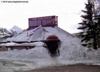 Das "The Avalanche" bietet seinen Gästen typisch amerikanische Barbeque- und Grillspezialitäten.
