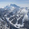 Crystal Mountain befindet sich in den Bergen Washingtons.