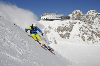 Pures Vergnügen: Freeriden am Dachstein