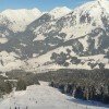Die Abfahrt nach Russbach ist die längste von Dachstein West