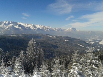 Das Skigebiet erstreckt sich bis auf 1.620 Meter