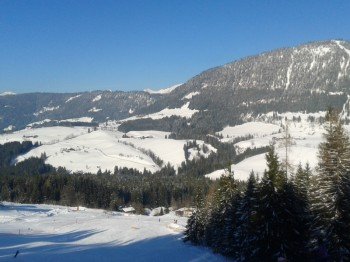 77 Pistenkilometer erstrecken sich zwischen Annaberg, Gosau und Russbach