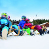 Die Schlittelbahn bietet Spaß für die ganze Familie.