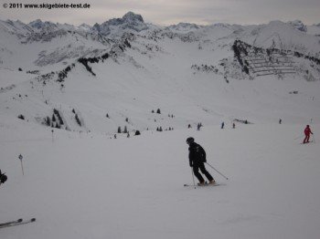 Abfahrt 6/8 von der Bergstation der Gondelbahn!