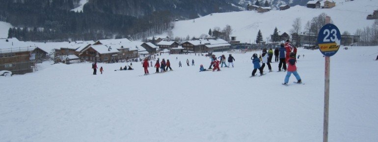 Abfahrt 23 am Ahornlift!