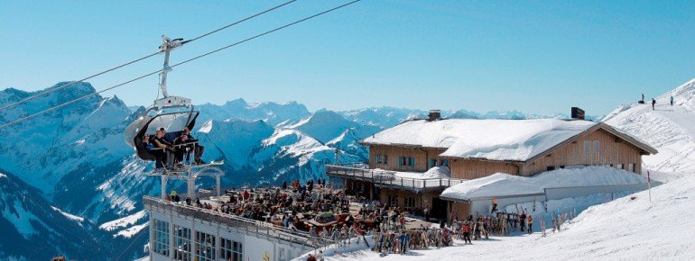 Bergstation Panoramaterrasse!