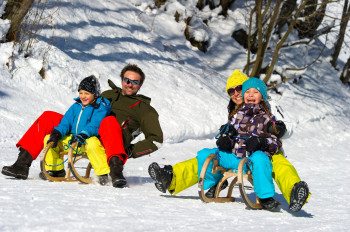 Rodelspaß mit der Familie im Großarltal