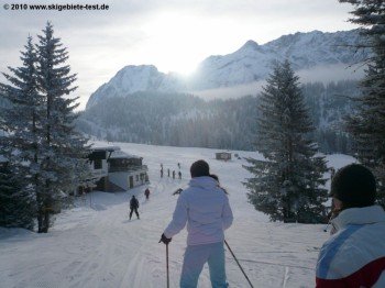 An der Bergstation der Ehrwalder Almbahn!