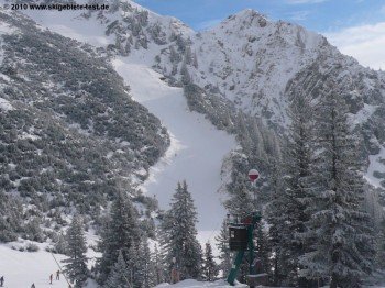 Die einzige schwarze Piste: Panorama-Abfahrt (8)