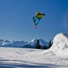 Auch einen Snowpark gibt es bei der Ehrwalder Almbahn.