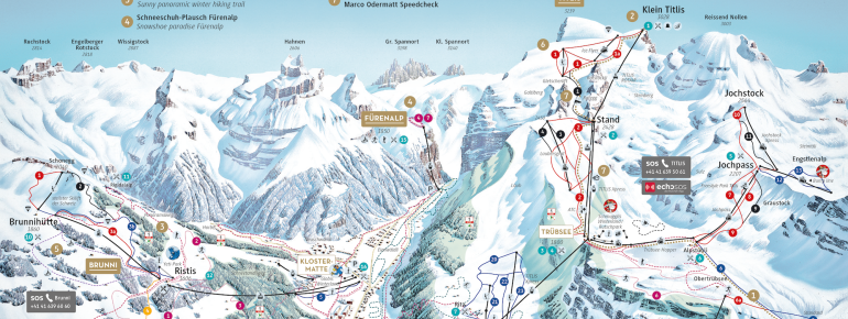 Pistenplan Engelberg Titlis