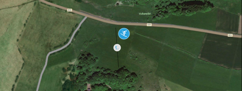 Pistenplan Ernstberg bei Daun