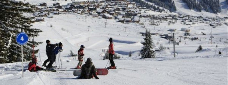 Im Skigebiet Espace Diamant erwarten dich 192 Pistenkilometer.