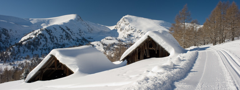 Winterimpression von der Höhen-Loipe am Falkert!