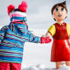 Mit Heidi und ihren Freunden Skifahren lernen!