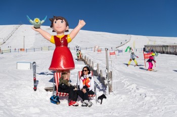Heidis SchneeAlm mit Überdachten Zauberteppich