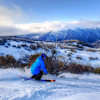 Falls Creek bietet 450 ha Pistenvergnügen.