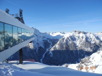 Neue Seilbahn Alba-Col dei Rossi (Bergstation)