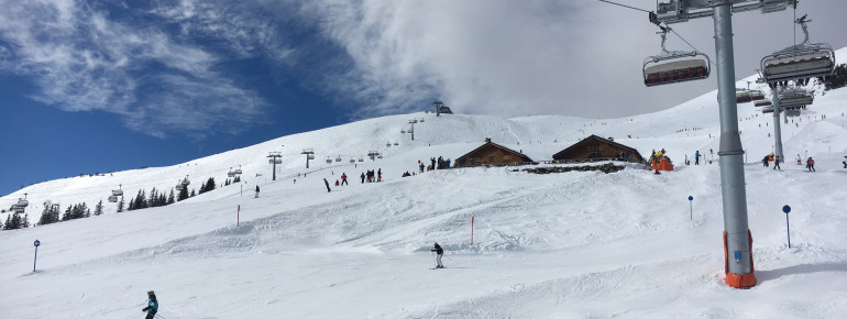 Das Skigebiet Fellhorn Kanzelwand eignet sich am Besten für Familien mit fortgeschrittenem Können.