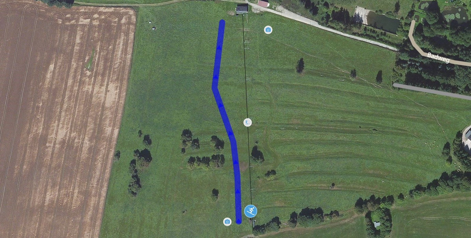 Pistenplan Frankenlift