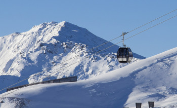 Am Spieljoch gibt es drei Gondelbahnen.