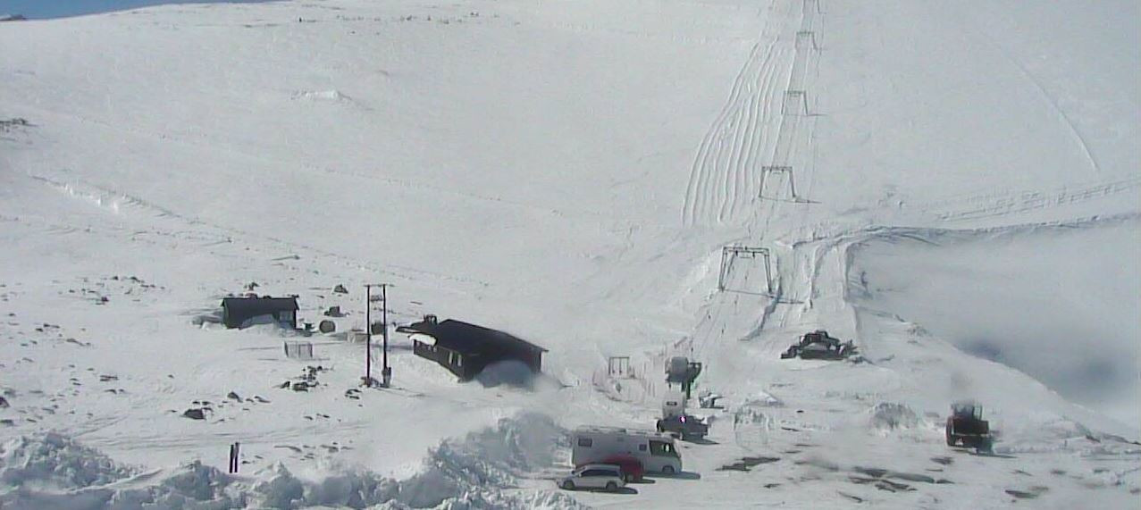 Talstation des Skigebietes