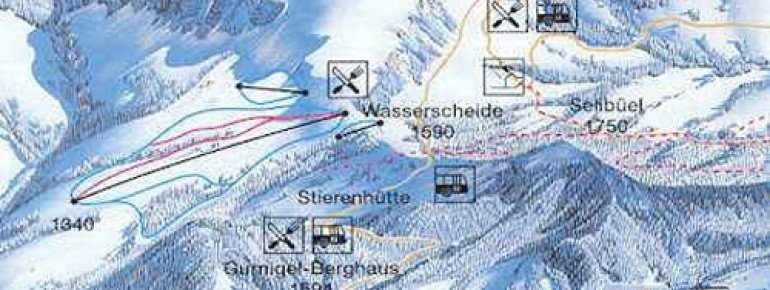 Pistenplan Gantrisch Gurnigel
