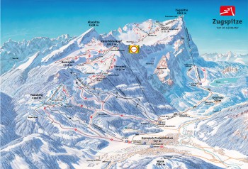 Pistenplan Garmisch Classic
