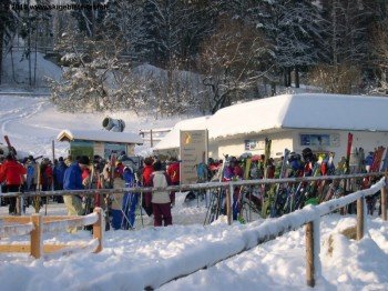 Liftkasse im Tal