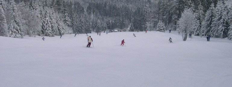 Schwünge auf der Piste