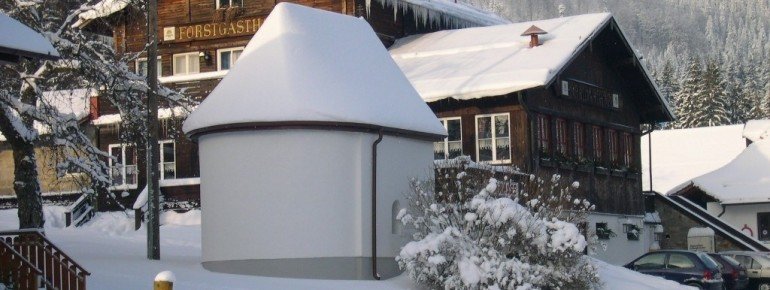 Der Forstgasthof lädt zum gemütlichen Zusammensein