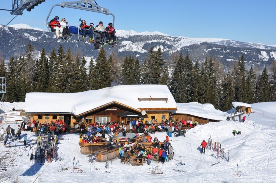 Mehrere Après Ski Möglichkeiten sorgen für gute Stimmung.