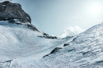 Rote Piste Martisberg zwischen Cabane und Oldenegg