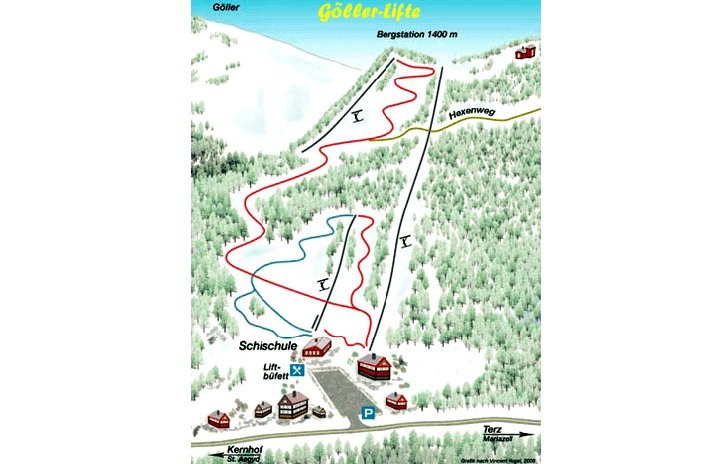 Pistenplan Göllerlifte